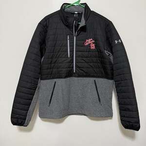 St Louis Cardinals Under Armour 1/2 Zip Pullover Sweatshirt Jacket MLB
